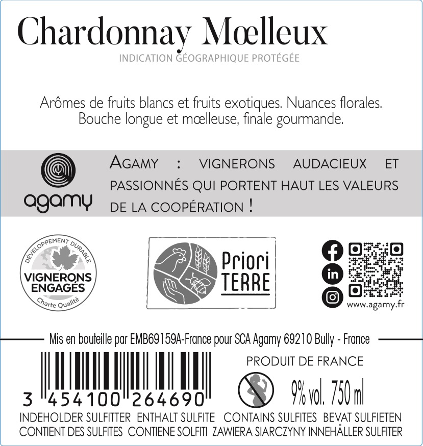 IGP Comtés Rhodaniens Chardonnay Moelleux Bio 2025 – Image 4
